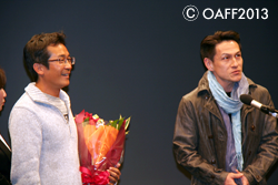 Director Wei Te-sheng and Ryuki Kitaoka