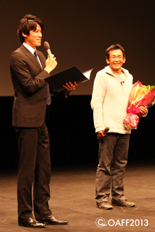 ABC broadcaster Junichi Takano and Director Wei Te-sheng
