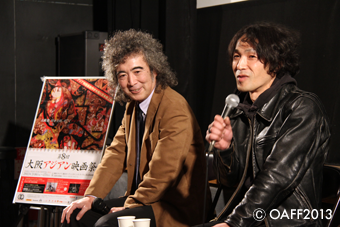 Director: Yuta Aoike(right), Cinematographer: Takenori Yamada(left)
