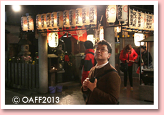 On the Town  --Director E, J-yong wonders around Osaka--