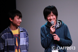 Actor: Hasuda Syuma(left), Actor: Urakami Rion(right)