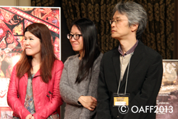 Members of the OAFF2013 International Competition Jury