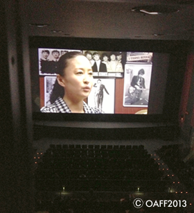 a video message from director Li Yu was shown